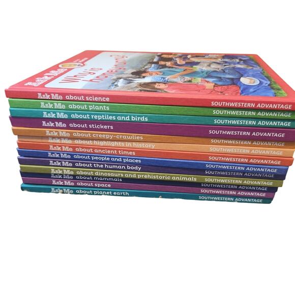 ASK ME SOUTHWESTERN ADVANTAGE set of 14 educational books - Picture 1 of 5